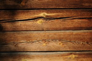 wooden floor bars with cracks